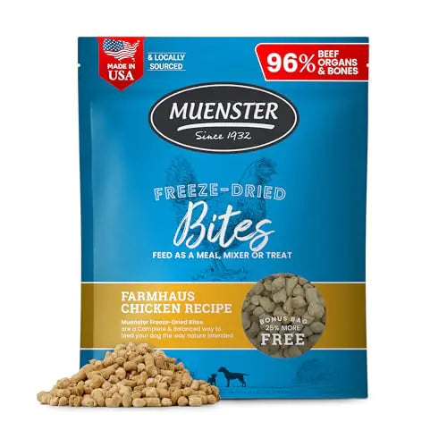 Dried Dog  Bites (20oz) - Chicken Flavour