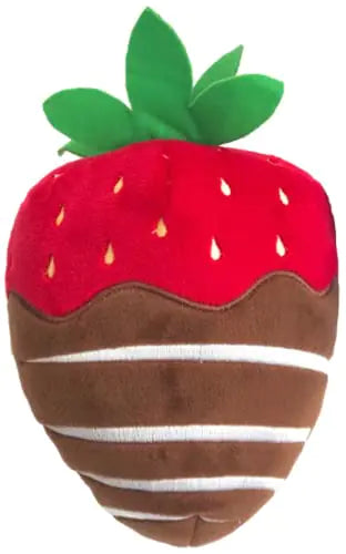 Squeaky Dog Toy - Chocolate Strawberry