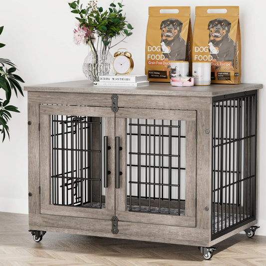 Wooden Dog Cage